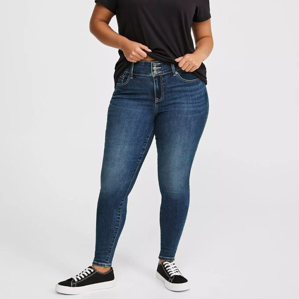 TORRID Jeggings Skinny Super Soft High-Rise Jeans 22 Short